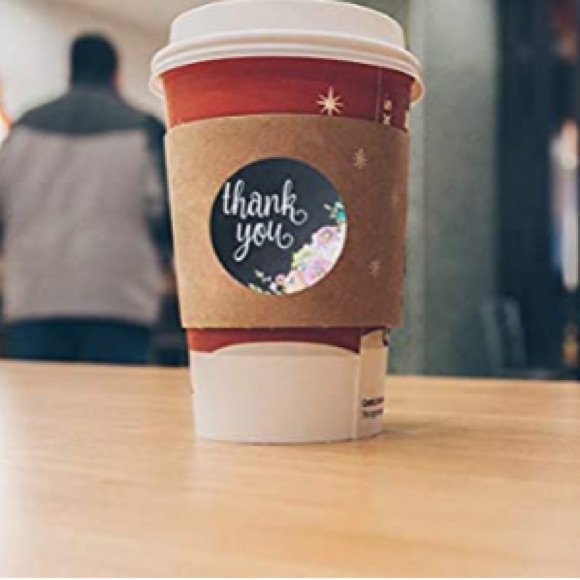 (500) Thank You Stickers - Picture 5 of 6